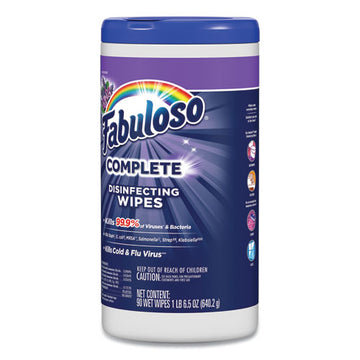 Fabuloso® Multi Purpose Wipes, Lavender, 7 X 7, 90-canister freeshipping - TVN Wholesale